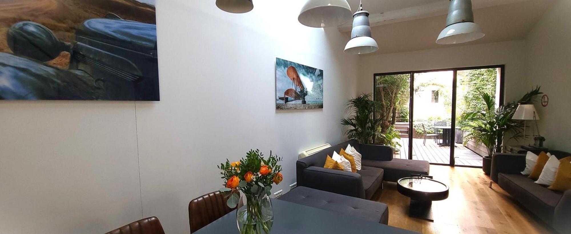 Le Loft By Festif Azur 4 Stars House With Garden, 5 Min Walk From Palais Des Festivals, Beaches And Croisette Cannes