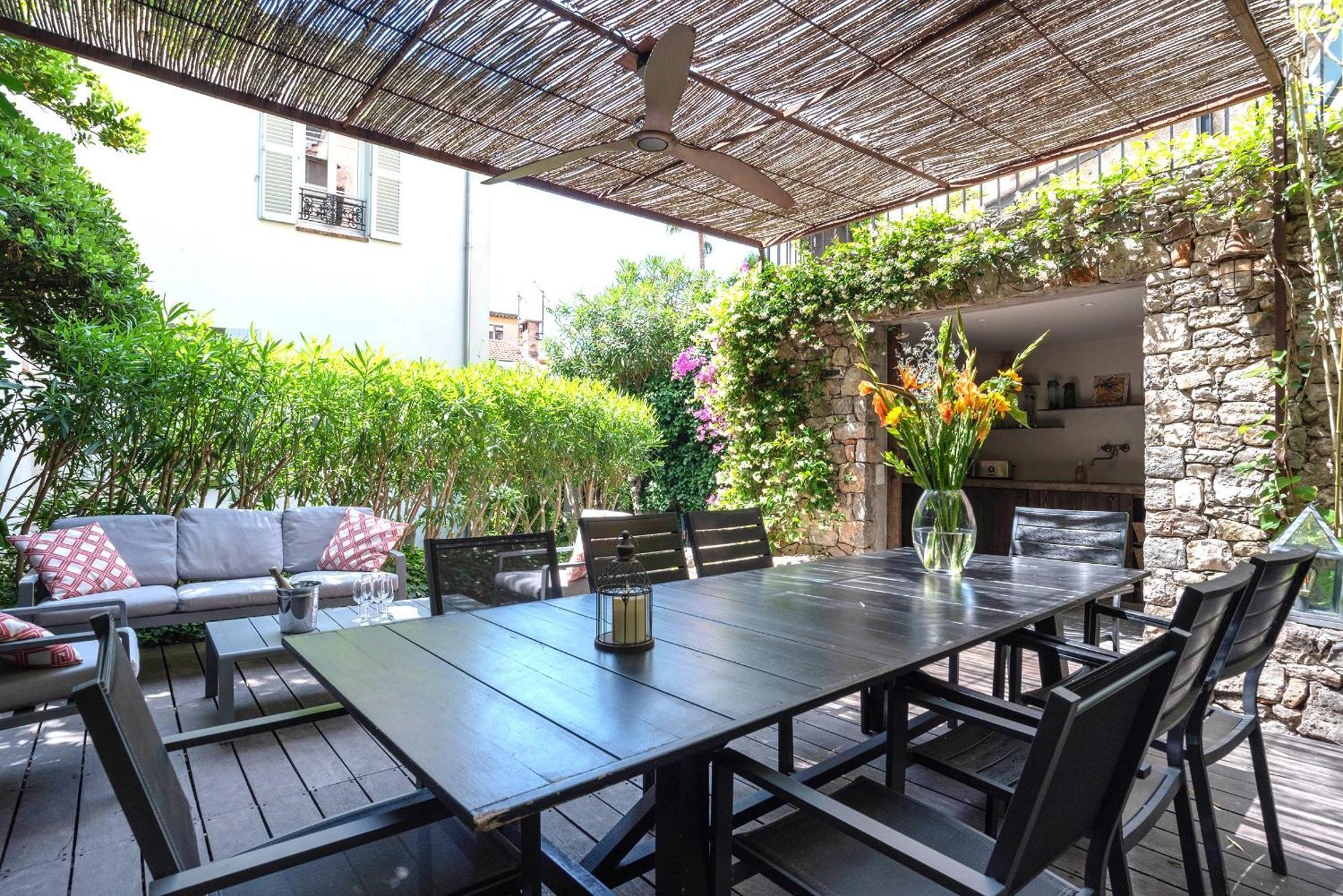 Le Loft By Festif Azur 4 Stars House With Garden, 5 Min Walk From Palais Des Festivals, Beaches And Croisette Pousada Cannes